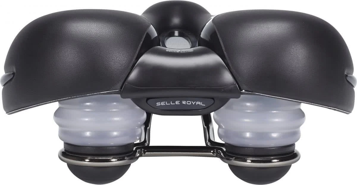 Selle Royal Respiro Soft Relaxed - Fietszadel - Unisex - Zwart - Afbeelding 4