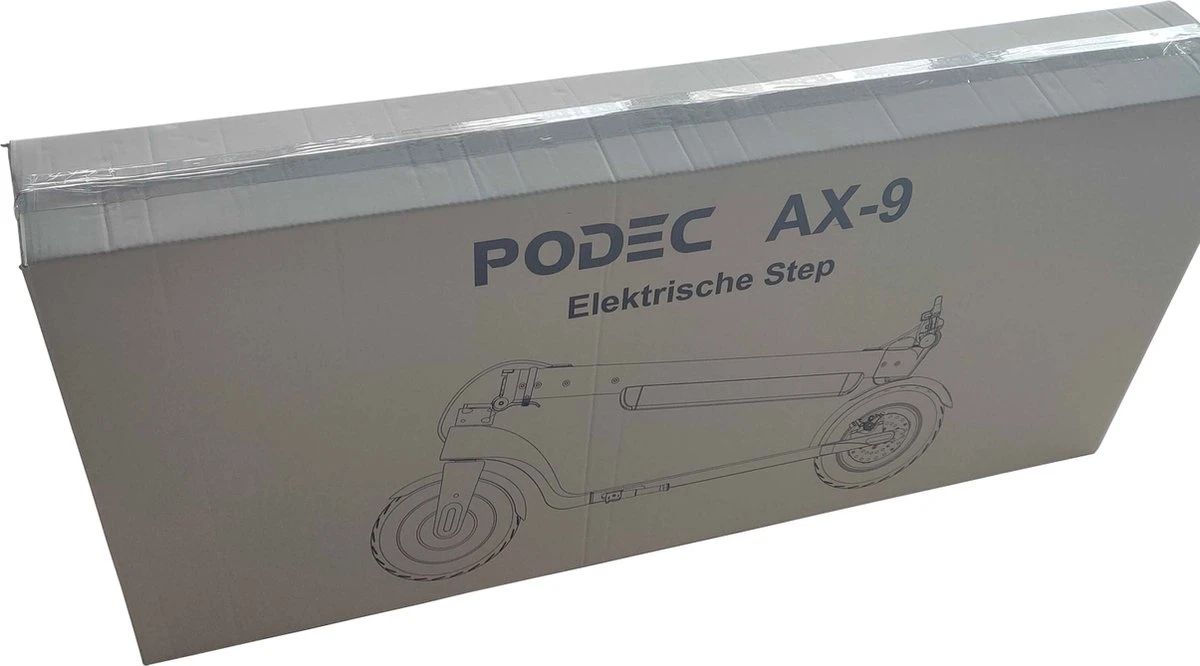 Elektrische Step Pro Voor Volwassenen - Elektrische Scooter Met 10'' Luchtbanden - Motorvermogen E Step Van 350W - Bereik Tot 45km Aan Snelheid Van 25km/u - Afbeelding 7