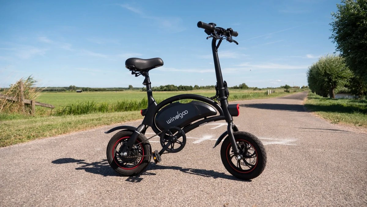 Windgoo - B3 Elektrische Long-Range E-Bike Met Trappers - E-bike - 25Km / H - Wit - Afbeelding 6