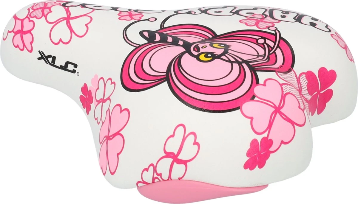XLC Kinderzadel - Universeel - Wit/Roze - SA-C02 - Afbeelding 5