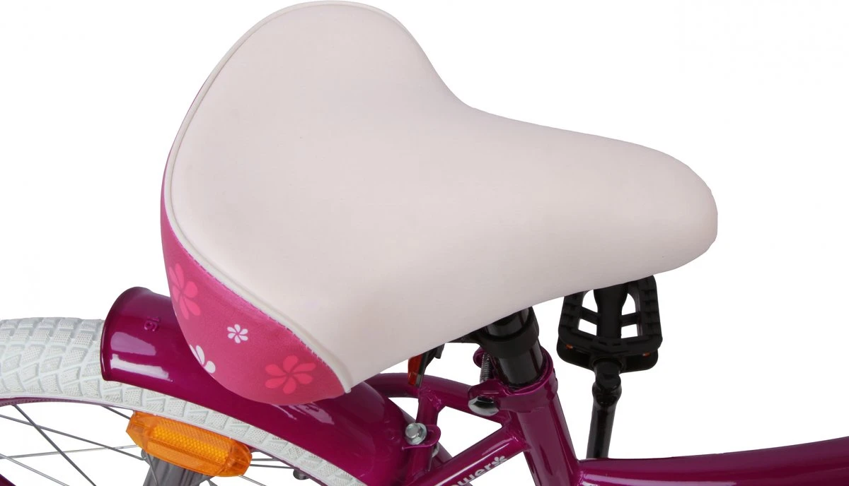 Amigo Flower Meisjesfiets - Kinderfiets 16 Inch - Paars - Afbeelding 5