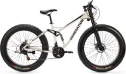 Generation SUPER BIKE Mountainbike 26 Inch - Wit - Brede Banden