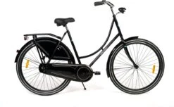 Wheelerz.nl Omafiets 28 Inch/ 53cm Zwart | Unisex