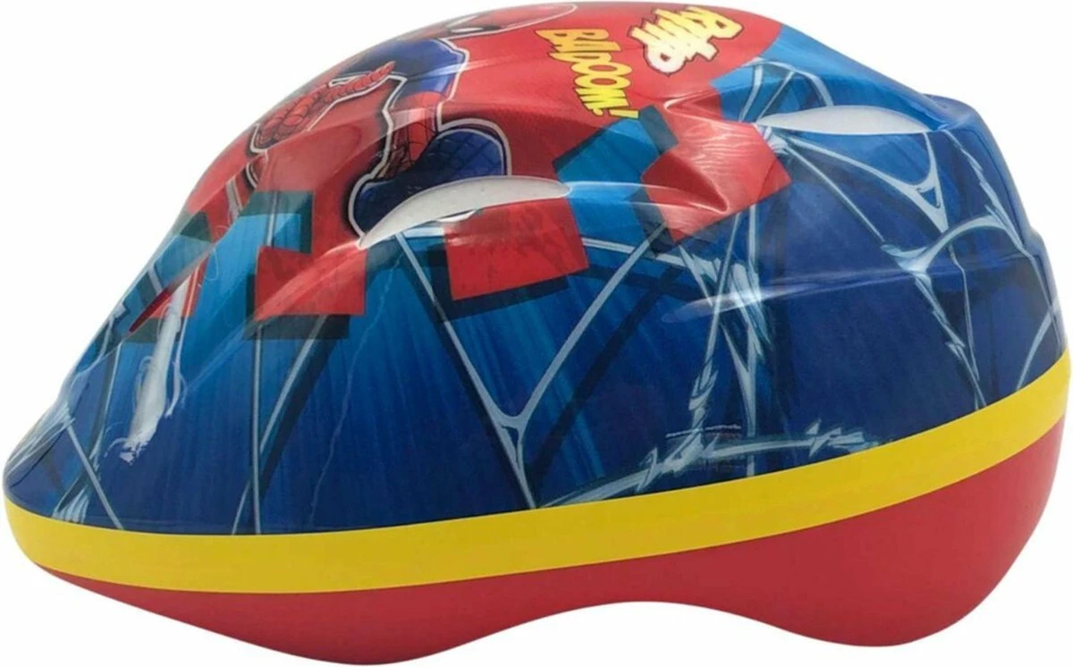 Fietshelm Marvel Spider-Man 51-55cm - Blauw/rood - Afbeelding 4