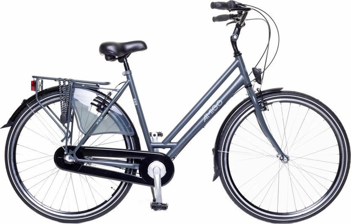 Amigo Bright - Damesfiets 28 Inch - Fiets Met 3 Versnellingen - Antraciet - Afbeelding 10