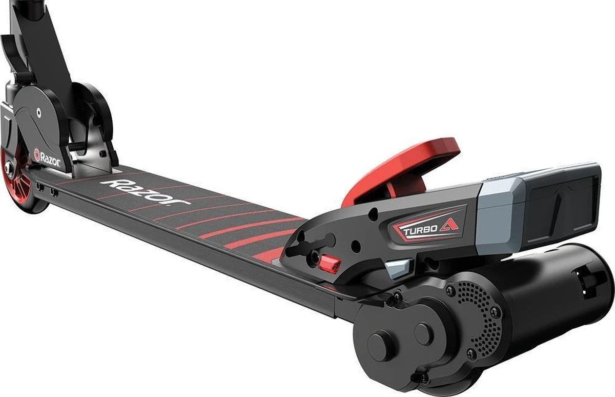 Razor Turbo A Zwart Black Label Elektrische Step - Afbeelding 7