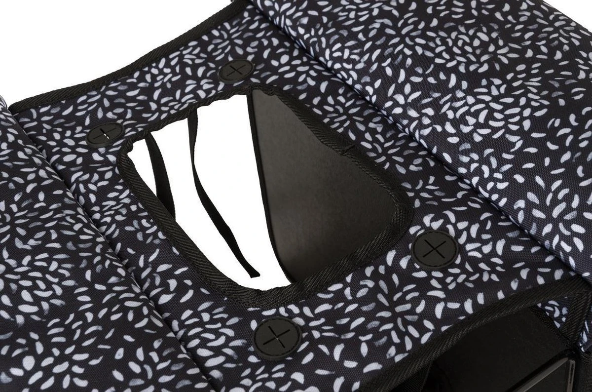 Fastrider Nyla Dubbele Fietstas Botanic Groen - 32L - Afbeelding 4