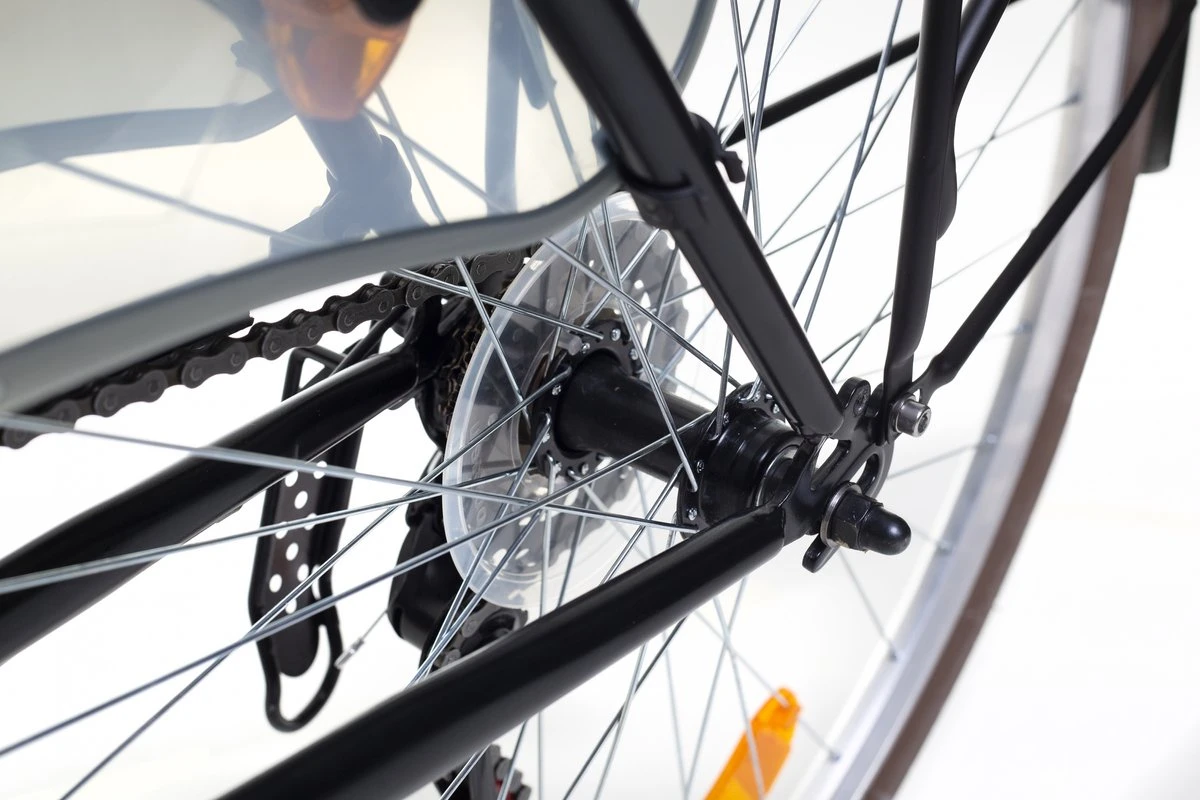 Amigo Style - Damesfiets 28 Inch - Fiets Met 6 Versnellingen - Zwart - Afbeelding 7