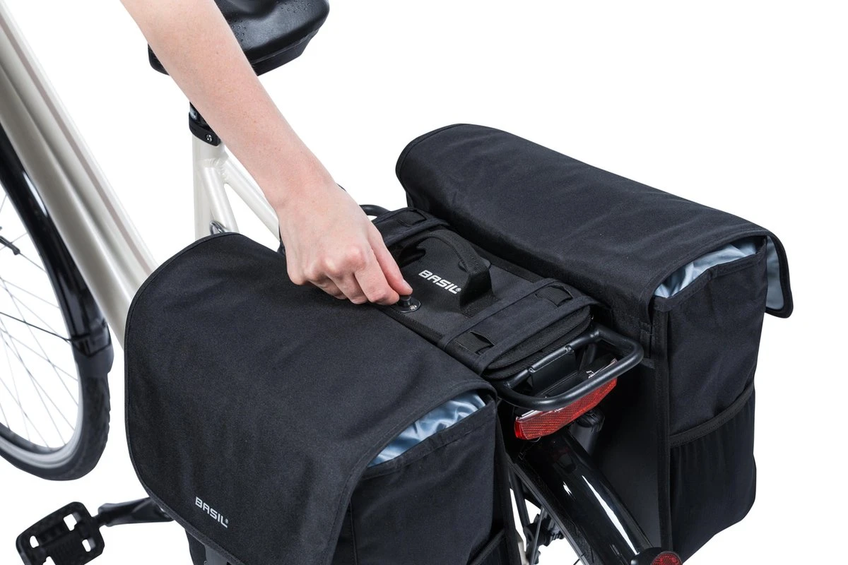 Basil DBS Detachable Bag System - Zwart - Afbeelding 4