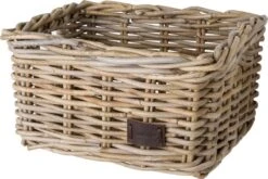 Fastrider Zeno Rotan Fietsmand - Naturel - 8L - Handgemaakt