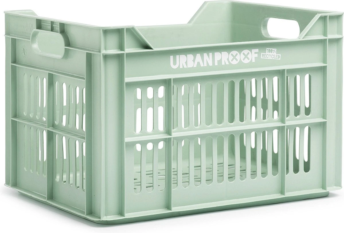 URBAN PROOF Fietskrat - 30 L - Vintagegroen - Afbeelding 2