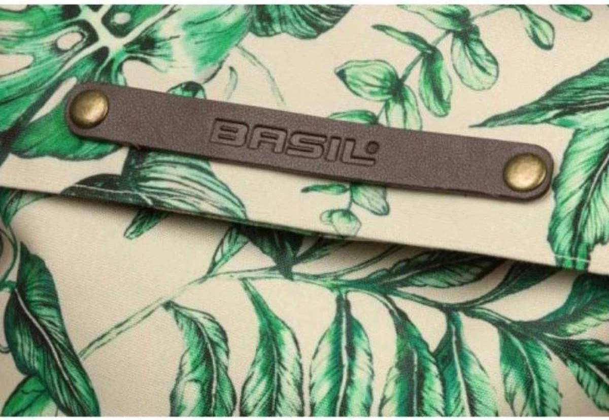 Basil Ever-Green Enkele Fietstas - Beige - 19 Liter - Afbeelding 18