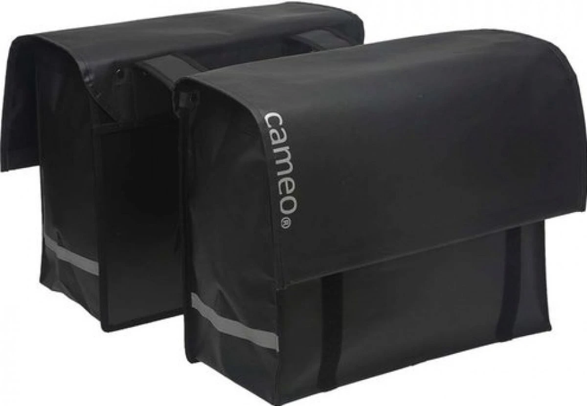 New Looxs Cameo Dubbele Fietstas - Bisonyl - 46 Liter - Mat Zwart - Afbeelding 3