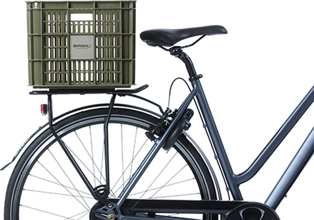 Basil Fietskrat L - Groot - 40 Liter - Groen - Afbeelding 6