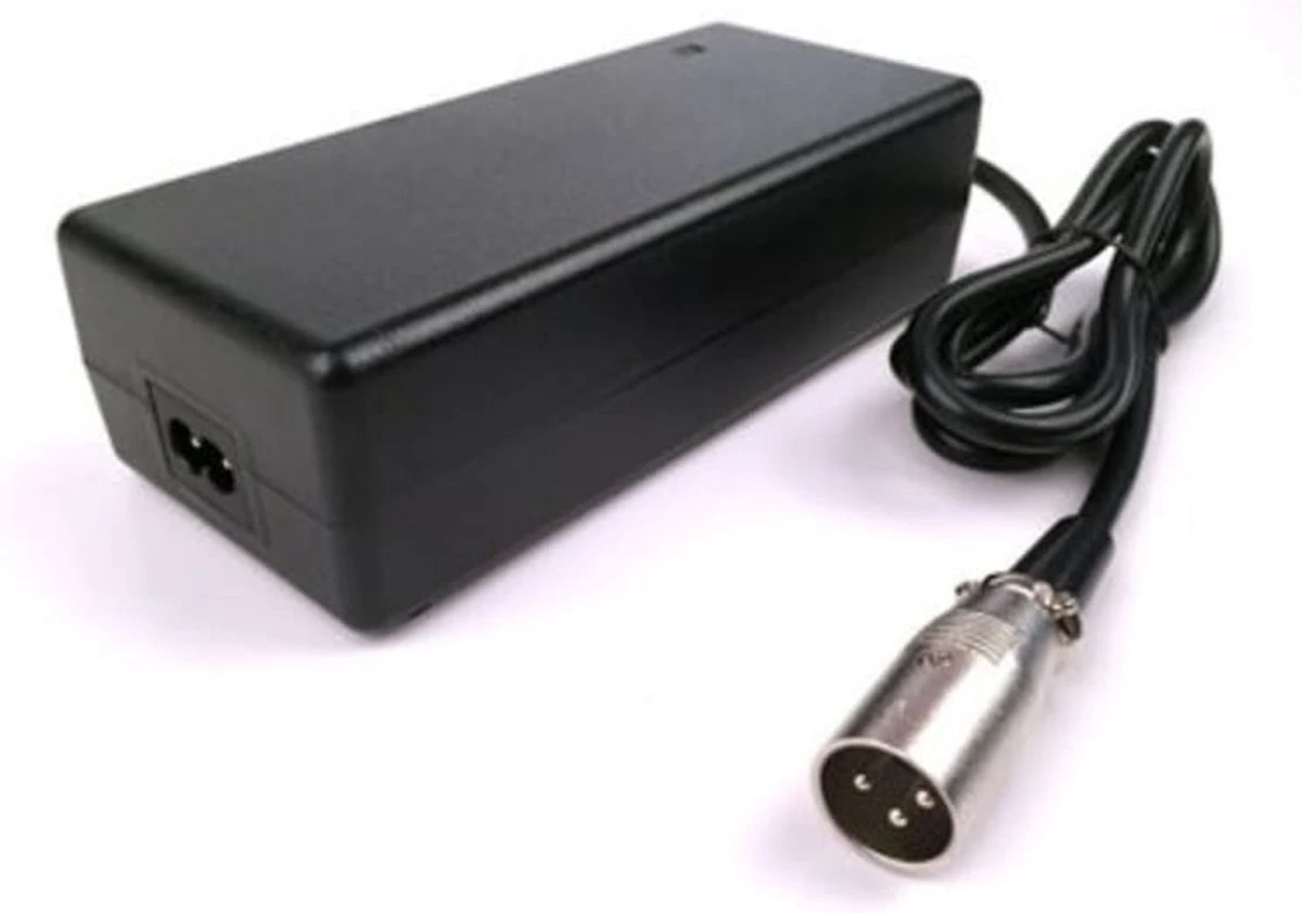 Universele Fietsaccu Lader - Elektrische Fietsoplader - 24V - 2A - Met XLR 3 Pins Stekker - Afbeelding 6