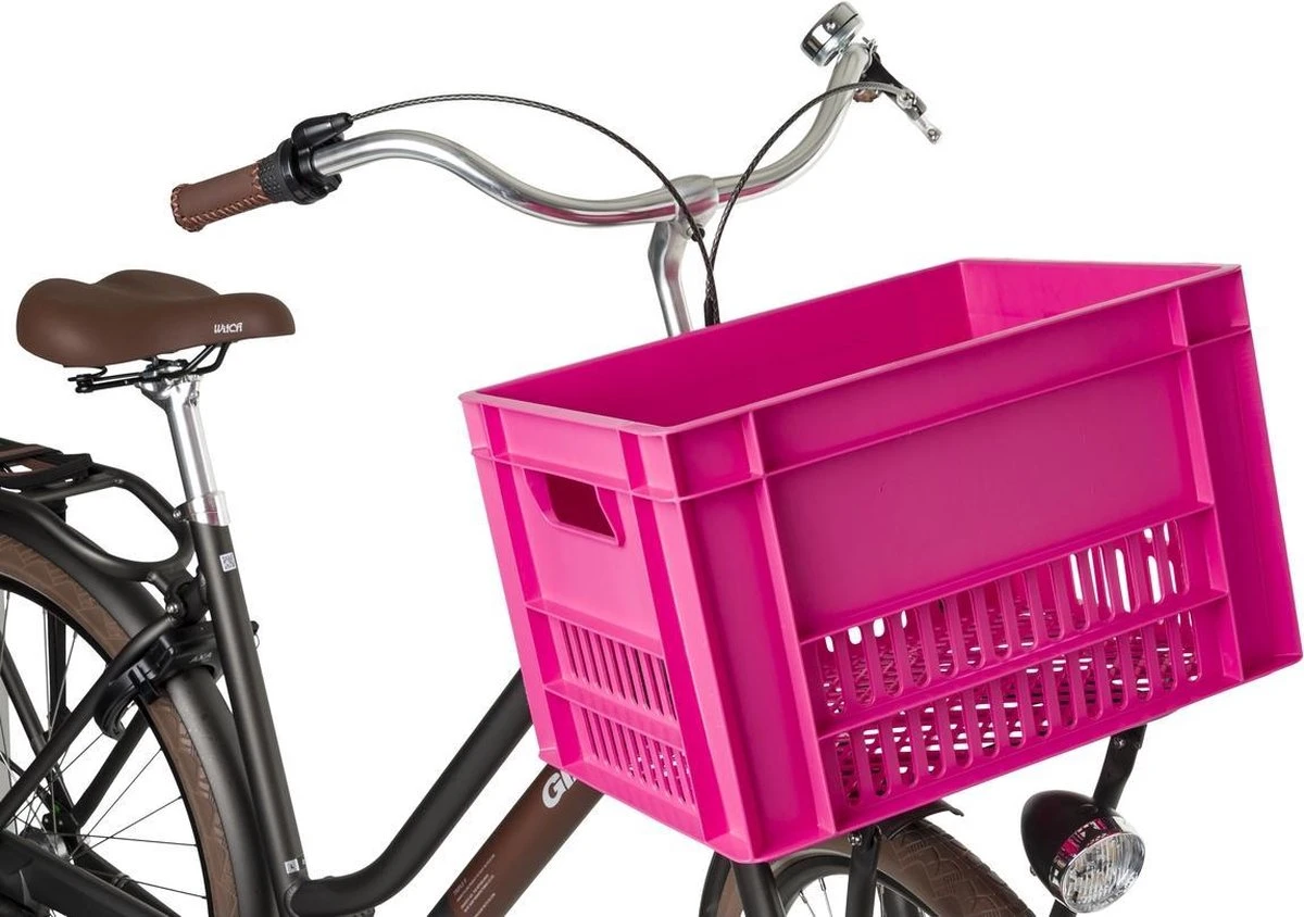Fastrider Fietskrat Groot - Roze - 34L - Afbeelding 4
