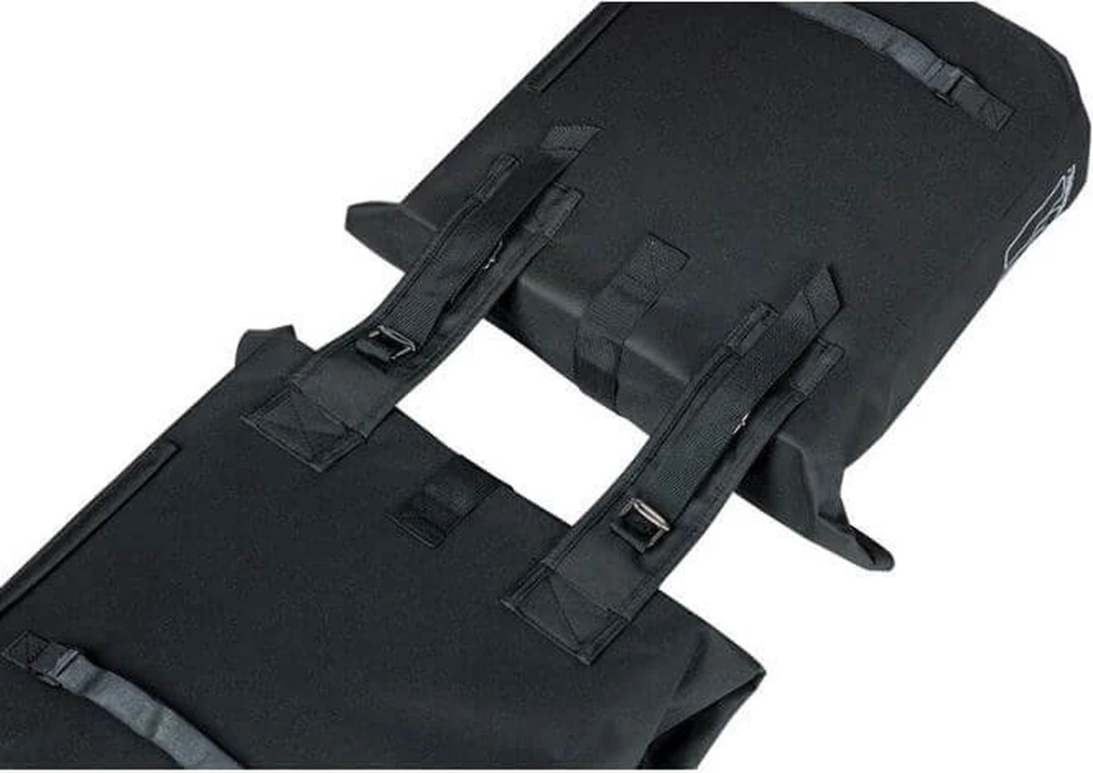 Basil City Dubbele Fietstas - Grijs Melee - 32 Liter - Afbeelding 8