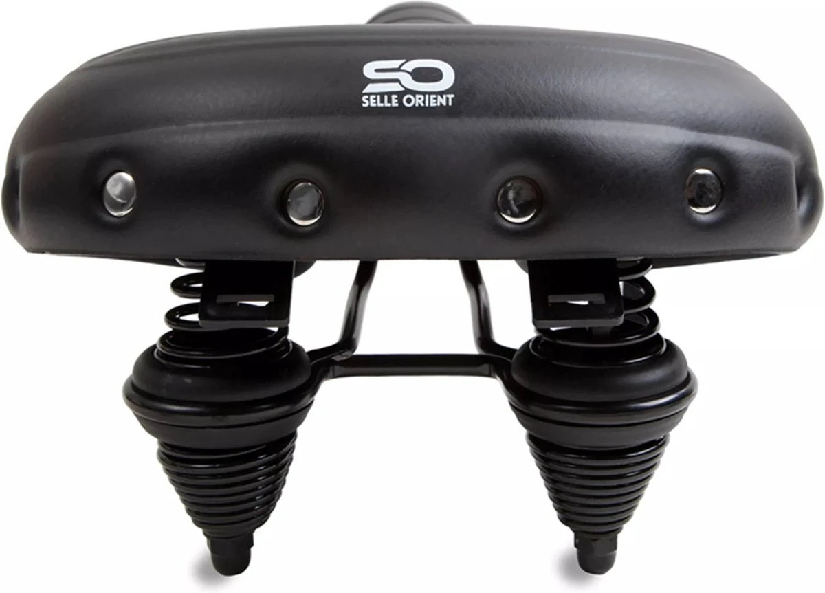 Zadel Selle Orient - Elastomeer Unisex 270 X 244 Mm - Zwart Fietszadel - Afbeelding 2