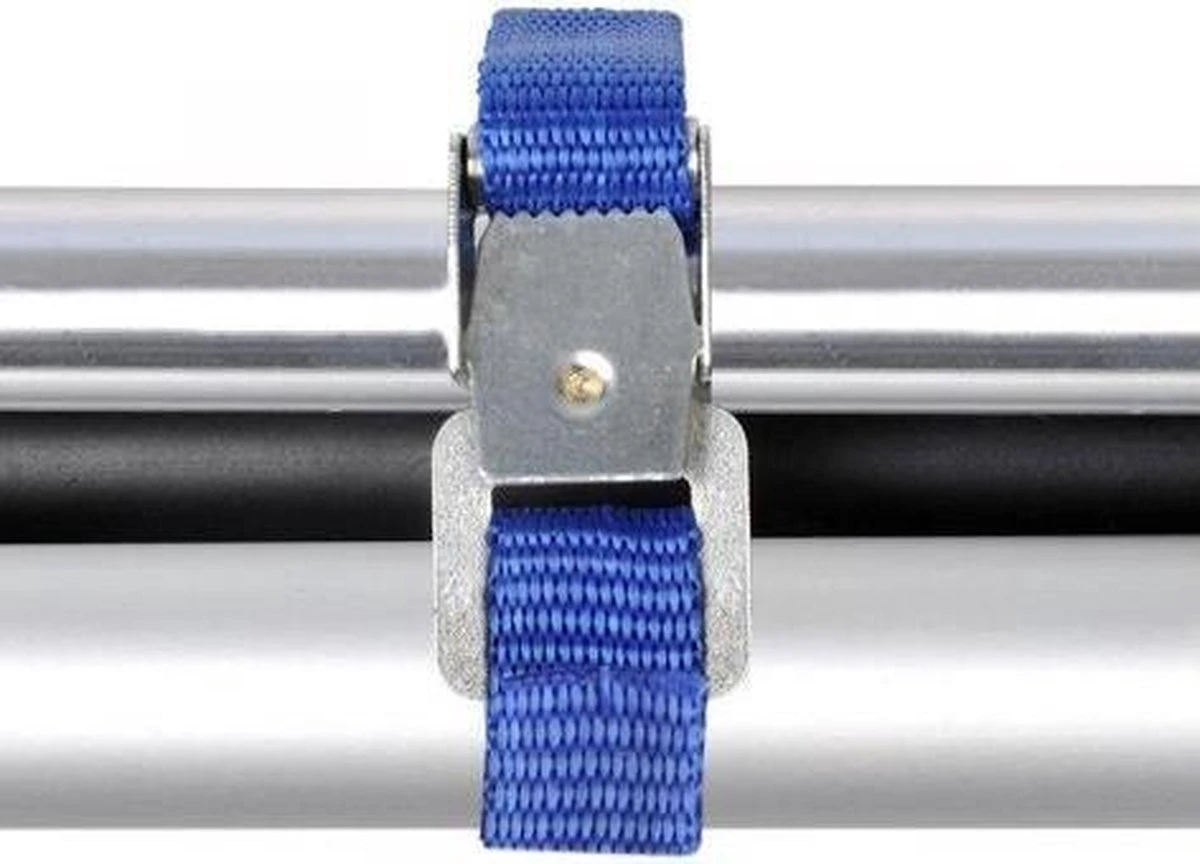 PROPLUS Pro Plus Fietsriempjes Met Metalen Gesp - Fietsendrager - 4 Stuks - Afbeelding 7