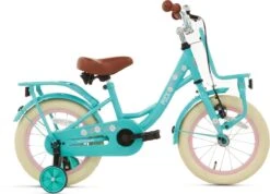 Nogan Puck - Kinderfiets - Meisjesfiets - 12 Inch - Turquoise