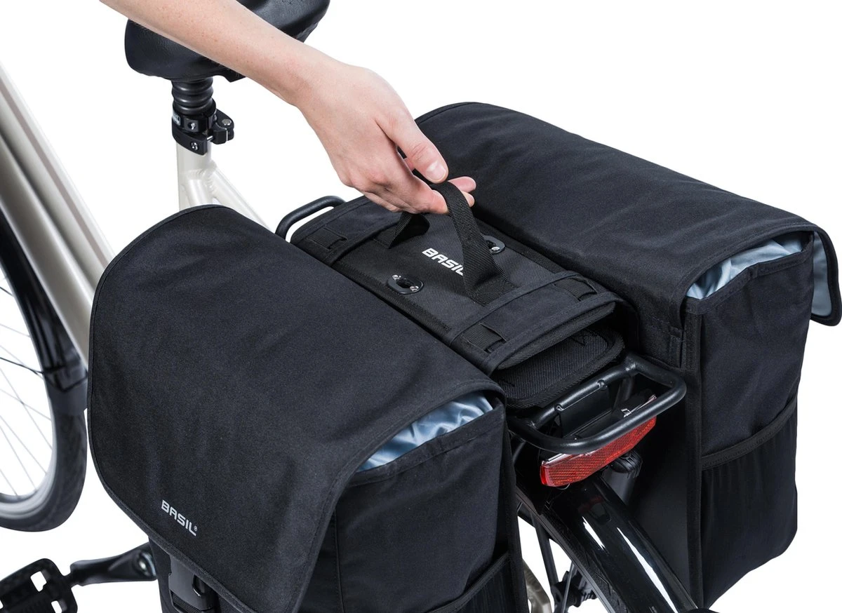 Basil DBS Detachable Bag System - Zwart - Afbeelding 6