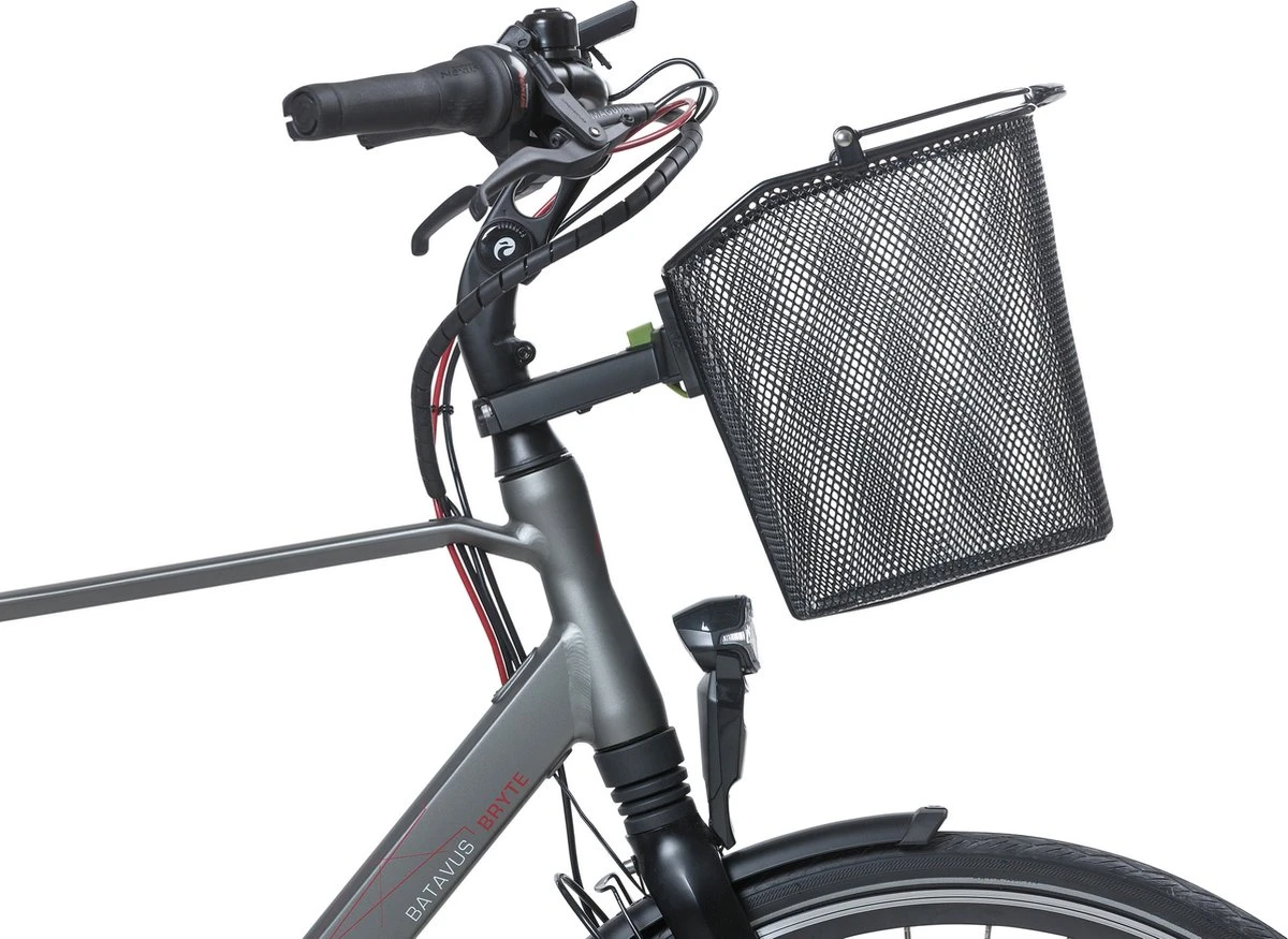 Basil Bremen KF Fietsmand - Voor - Inclusief Bevestigingssysteem - Zwart - Afbeelding 14