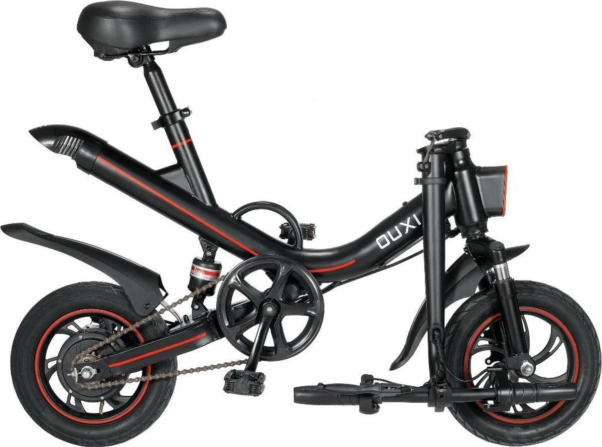 OUXI™ Elektrische Fiets - E BIKE - Fiets - City Bike - Stad Fiets - Bike - Fietsen - EBike - Trapondersteuning - - Afbeelding 5