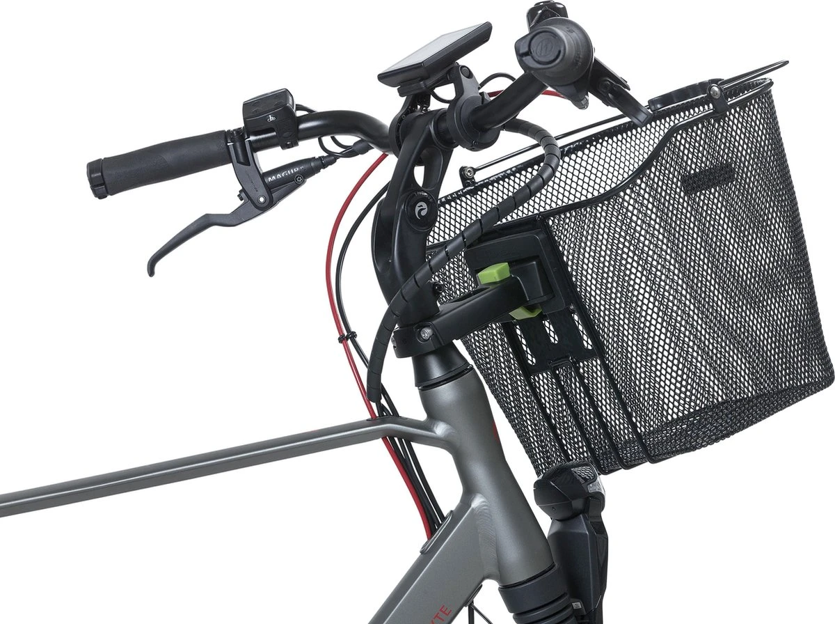 Basil Bremen KF Fietsmand - Voor - Inclusief Bevestigingssysteem - Zwart - Afbeelding 4