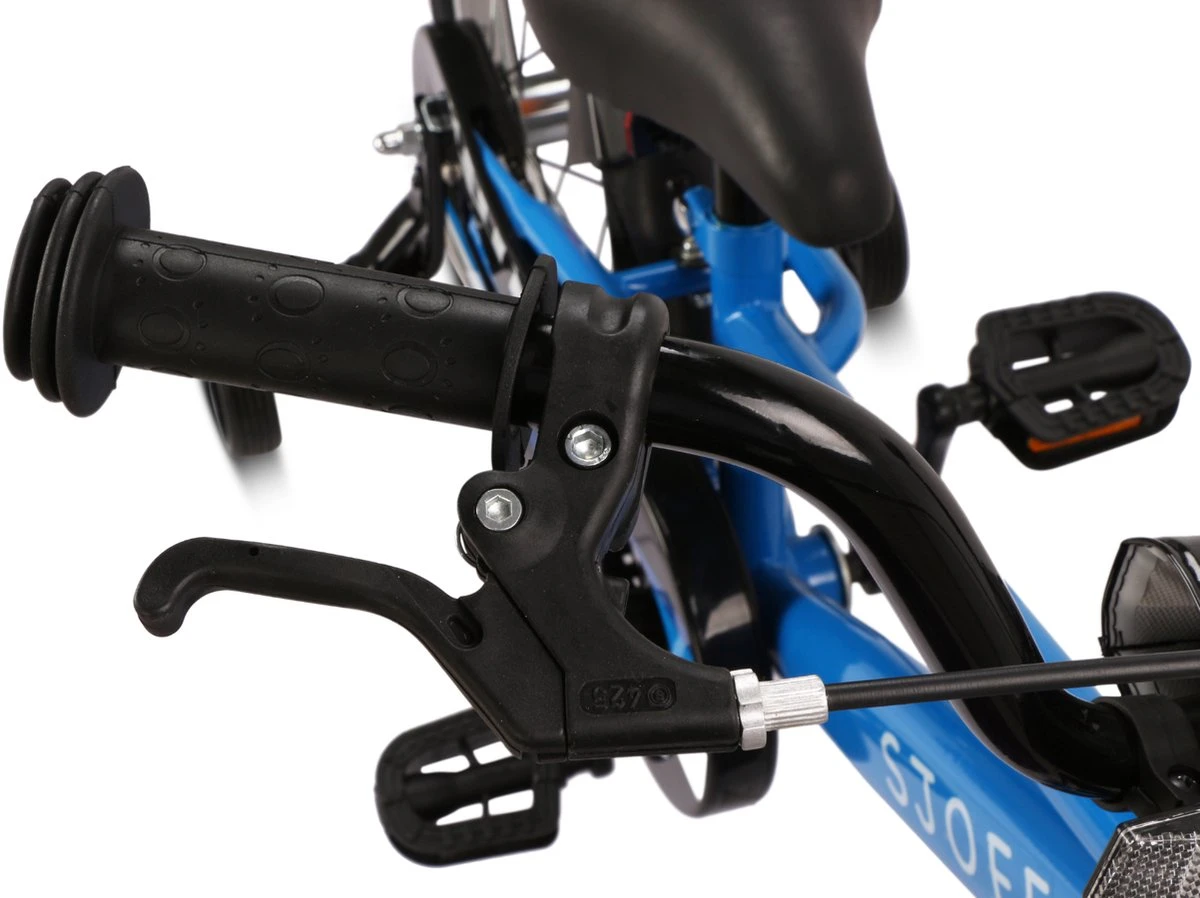 SJOEF Race Jongensfiets 16 Inch - Blauw - Afbeelding 4