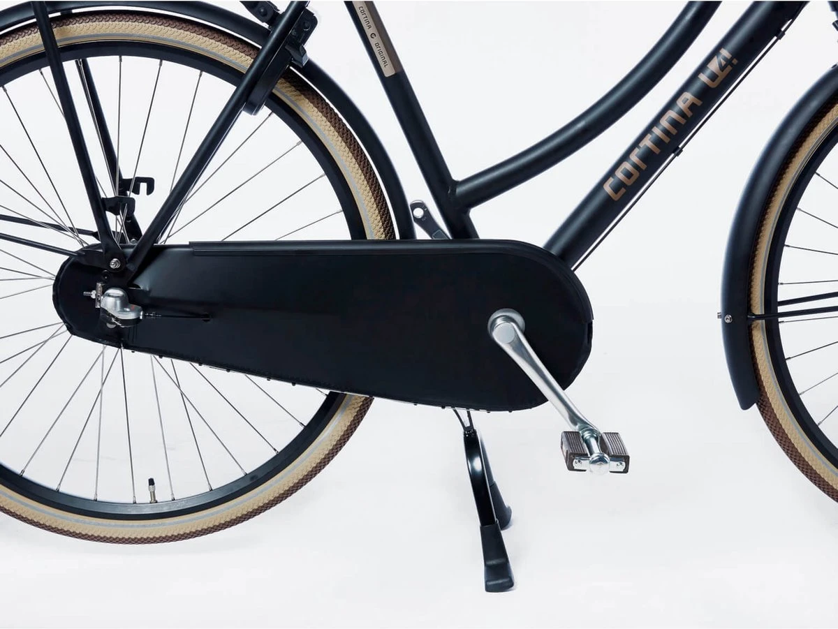 Cortina U4 - Stadsfiets - D50 - Jet Black Matt - R3 - Afbeelding 11