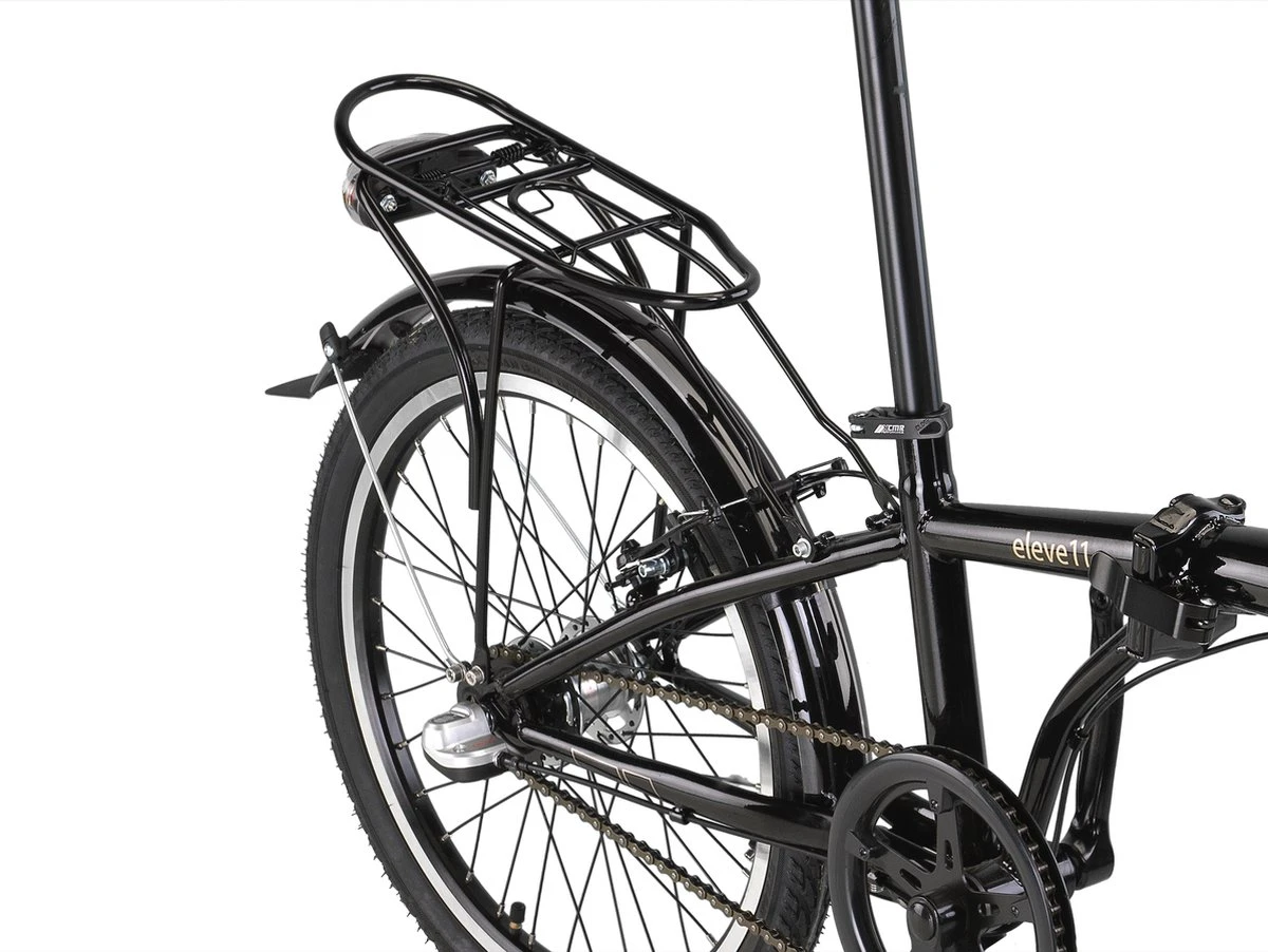 PACTO ELEVEN FOLDING BIKE BLACK/GOLD 3v VOUWFIETS PLOOIFIETS - Afbeelding 5