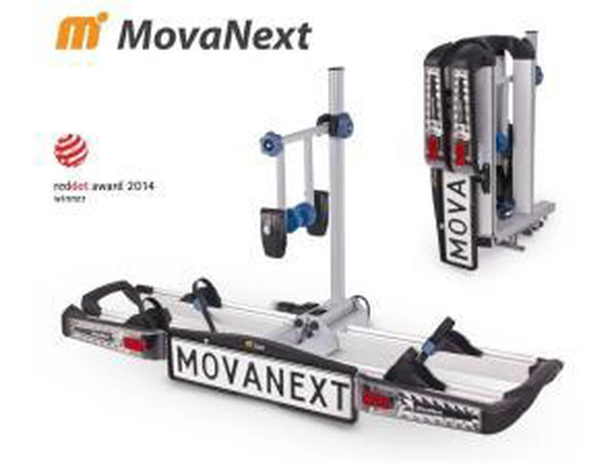 Dr. MovaNext Lux - Fietsendrager - 2 Fietsen - Trekhaak - 13 Polig - Opklapbaar - Afbeelding 2