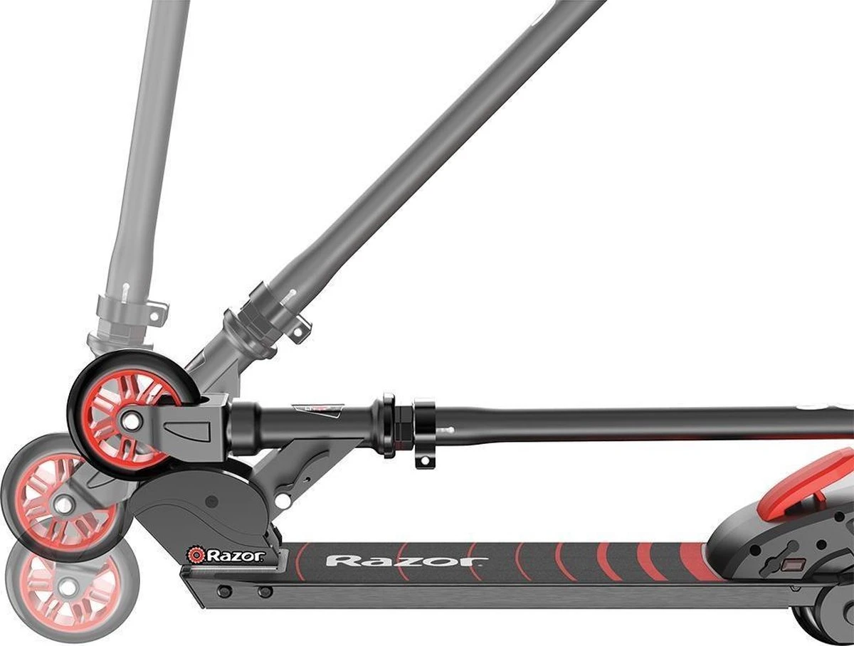 Razor Turbo A Zwart Black Label Elektrische Step - Afbeelding 3