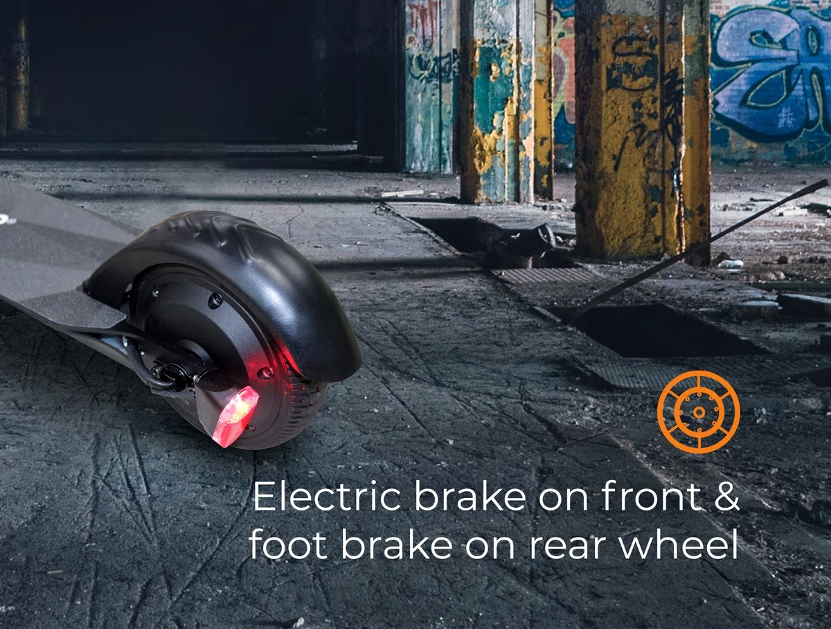 Denver Elektrische Step Volwassenen - Topsnelheid 25KM/U - 300W - Inklapbaar - 6.5 Inch Wielen - LED Licht- SEL65230F - Zwart - Afbeelding 3