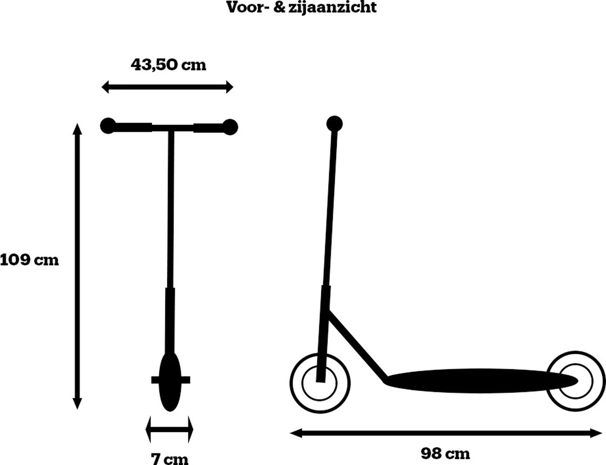 Denver Elektrische Step Volwassenen - Topsnelheid 25KM/U - 300W - Inklapbaar - 6.5 Inch Wielen - LED Licht- SEL65230F - Zwart - Afbeelding 10