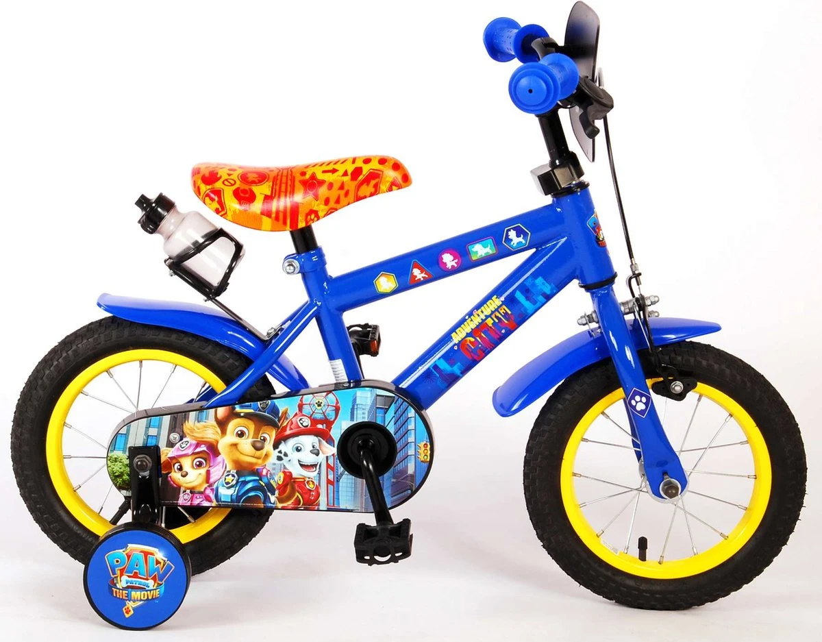 Volare PAW Patrol Kinderfiets - Jongens - 12 Inch - Blauw - Afbeelding 13