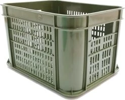 Krat PVC Legergroen 30L 40x30x25cm