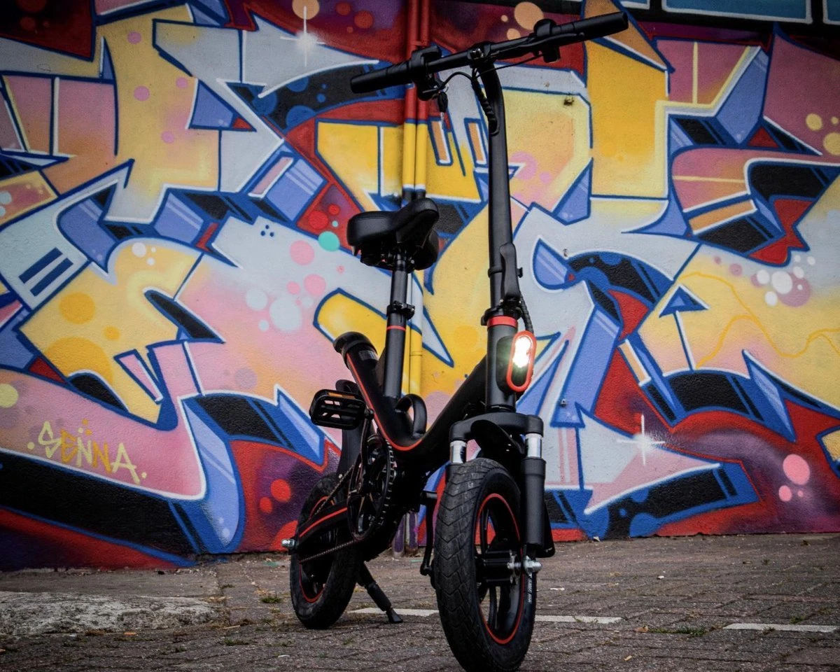 OUXI™ Elektrische Fiets - E BIKE - Fiets - City Bike - Stad Fiets - Bike - Fietsen - EBike - Trapondersteuning - - Afbeelding 4