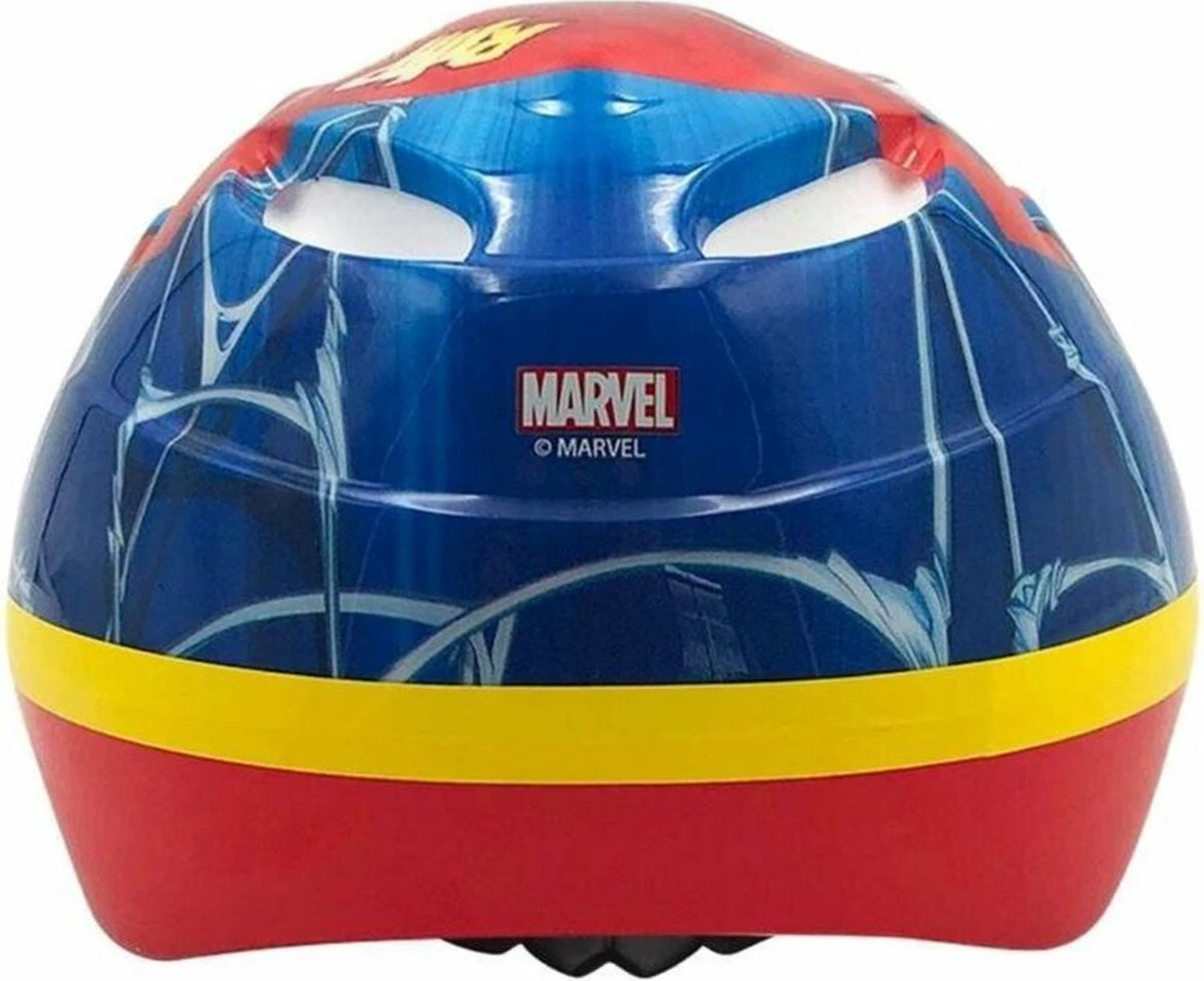 Fietshelm Marvel Spider-Man 51-55cm - Blauw/rood - Afbeelding 6