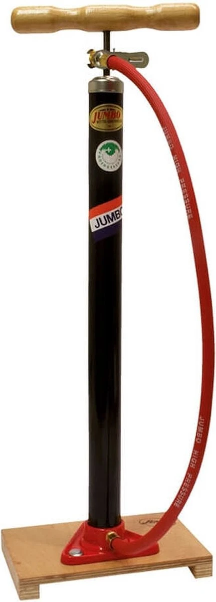 Jumbo Pomp - Fietspomp - Plank En Slang - Zwart - Afbeelding 5