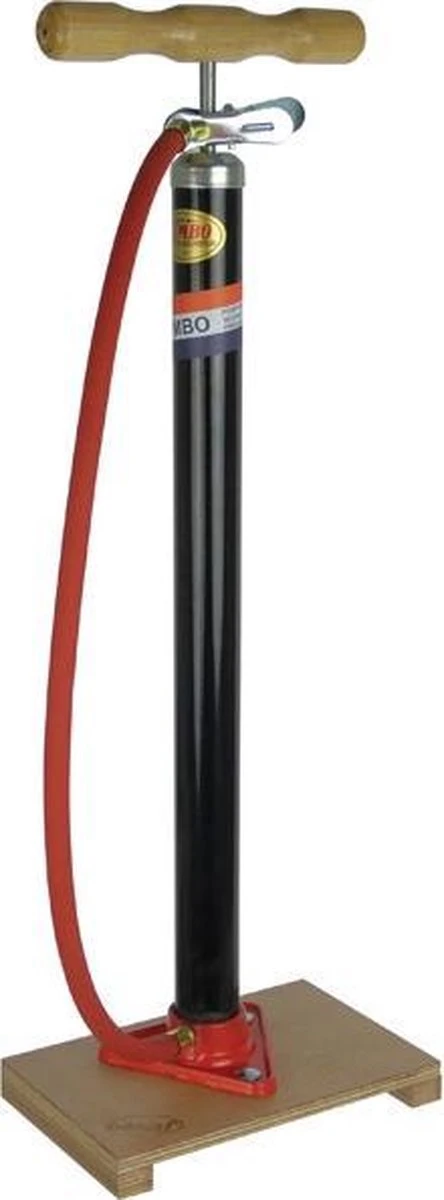 Jumbo Pomp - Fietspomp - Plank En Slang - Zwart - Afbeelding 4