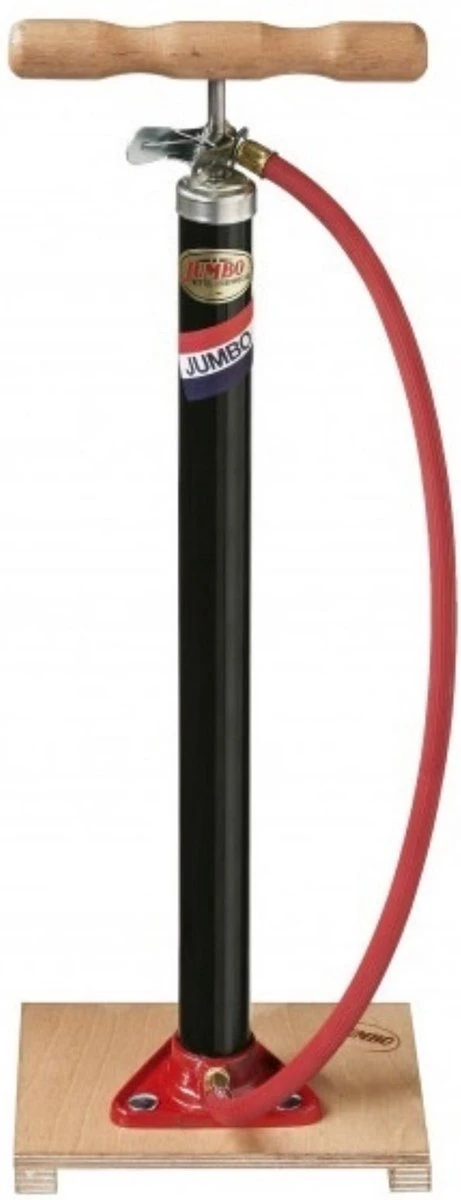 Jumbo Pomp - Fietspomp - Plank En Slang - Zwart - Afbeelding 2