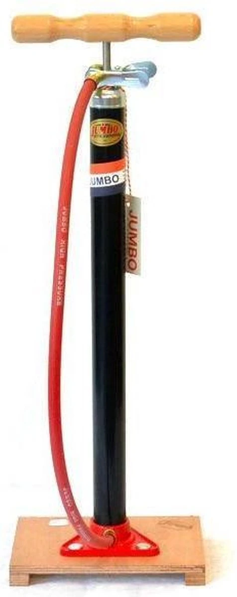 Jumbo Pomp - Fietspomp - Plank En Slang - Zwart - Afbeelding 7