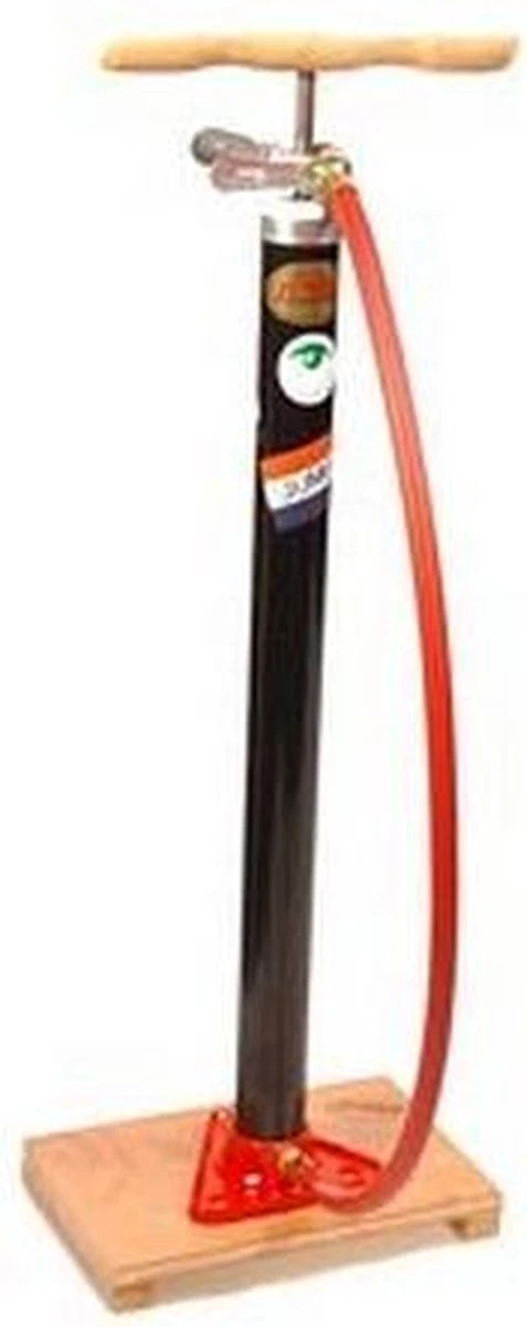 Jumbo Pomp - Fietspomp - Plank En Slang - Zwart - Afbeelding 3