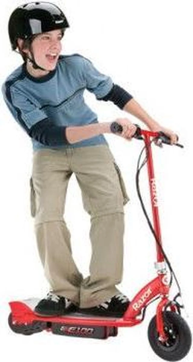 Razor Power Core E100 Electric Scooter - Elektrische Step - ALU RED - Afbeelding 9