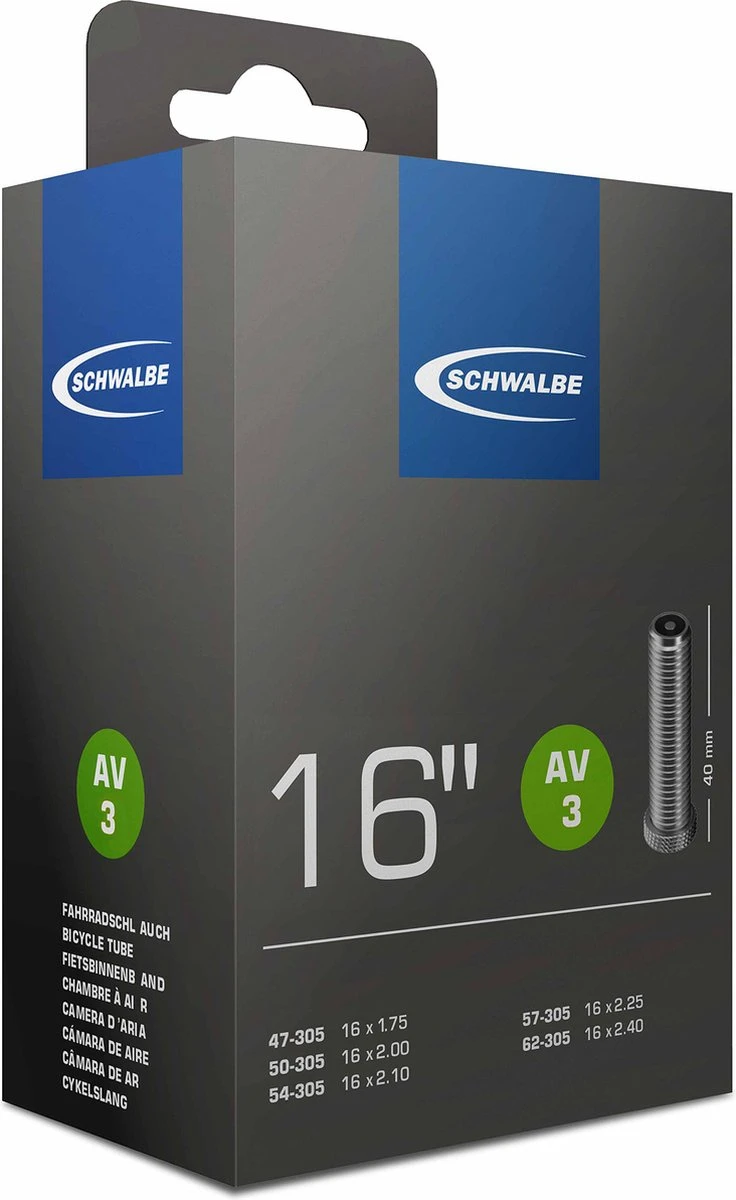Schwalbe Binnenband 16 Inch (47/62-305) Av 40 Mm - Afbeelding 4