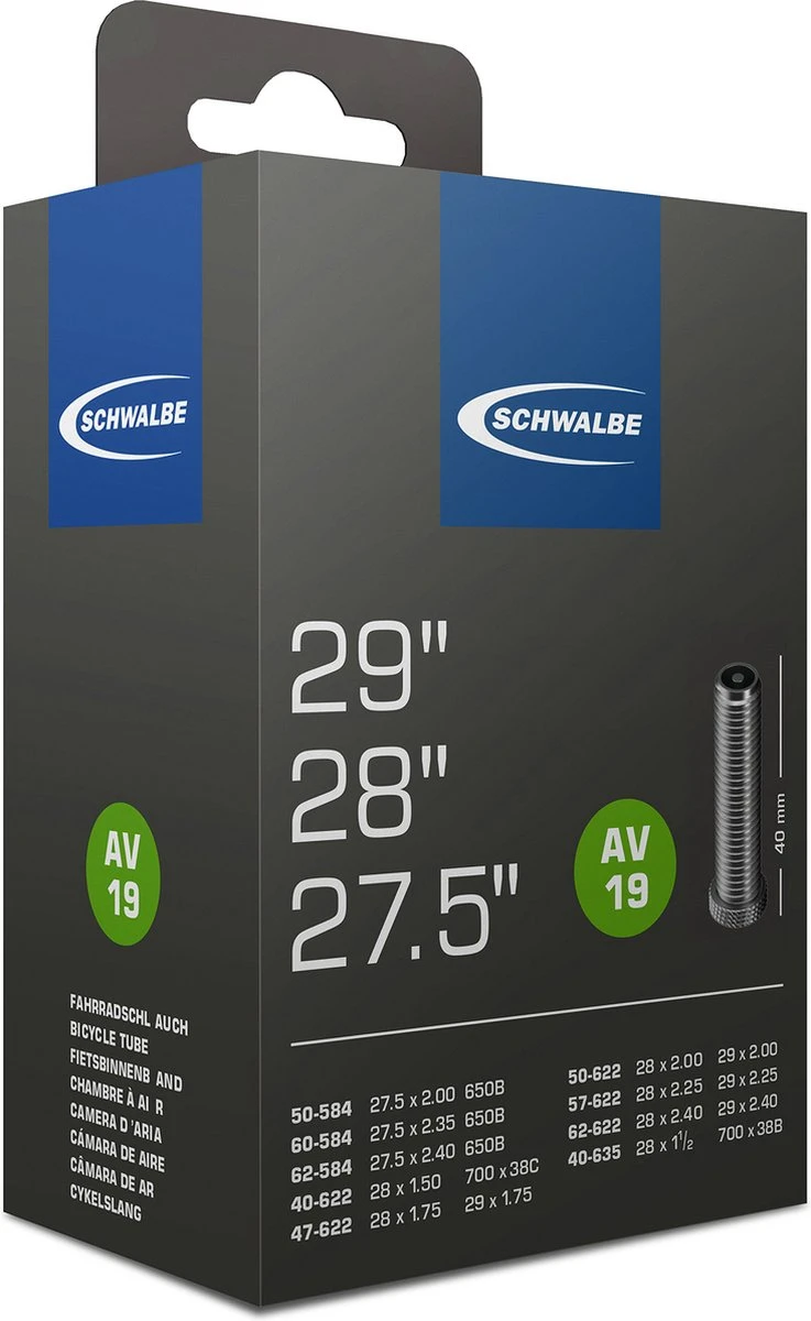 Schwalbe Binnenband 27.5/29 X 1.5/2.4 (40/62-584/635) Av 40 Mm - Afbeelding 5