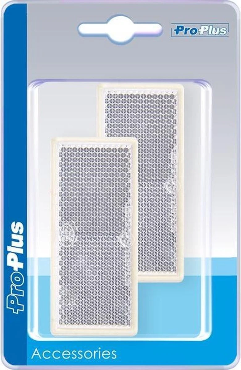 PROPLUS Pro Plus Reflector Zelfklevend - 82 X 36 Mm - Wit - 2 Stuks - Afbeelding 12