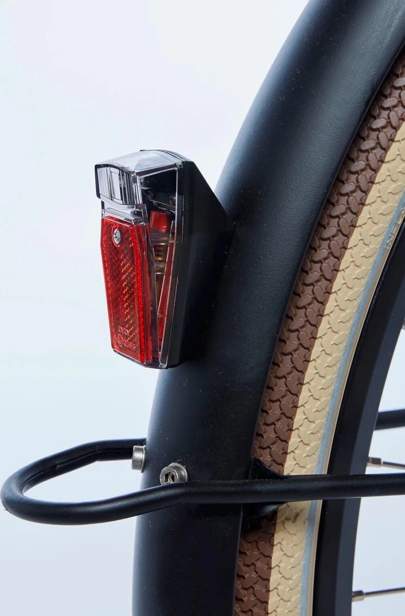 Cortina U4 - Stadsfiets - D50 - Jet Black Matt - R3 - Afbeelding 3