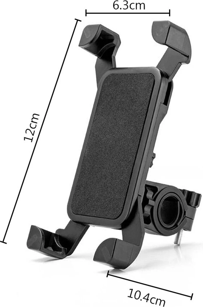 Besjaar Telefoonhouder Fiets - Motor - Scooter Met 360 Graden Rotatie - Universeel Vorm- Telefoonhouders Fiets - Gsm Houder Fiets - Fiets Telefoonhouder - Motorhouders- Voor Smartphone IPhone En Samsung - Afbeelding 10